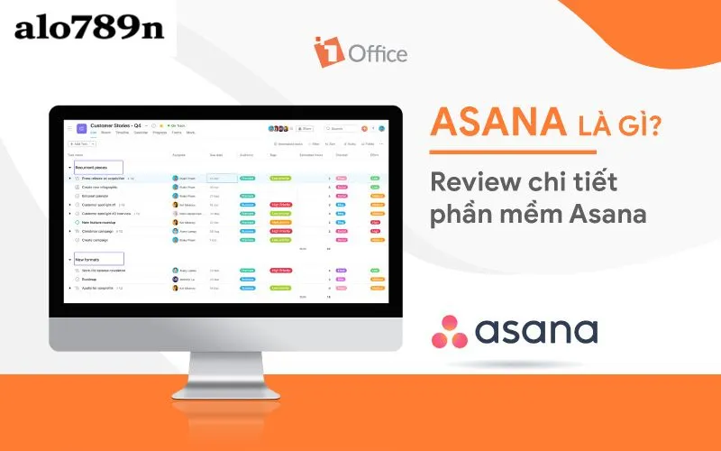 Các tính năng quản lý dự án nổi bật của Asana